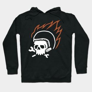 Biker Fire Hoodie